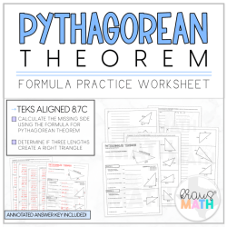 Applying the pythagorean theorem answer key