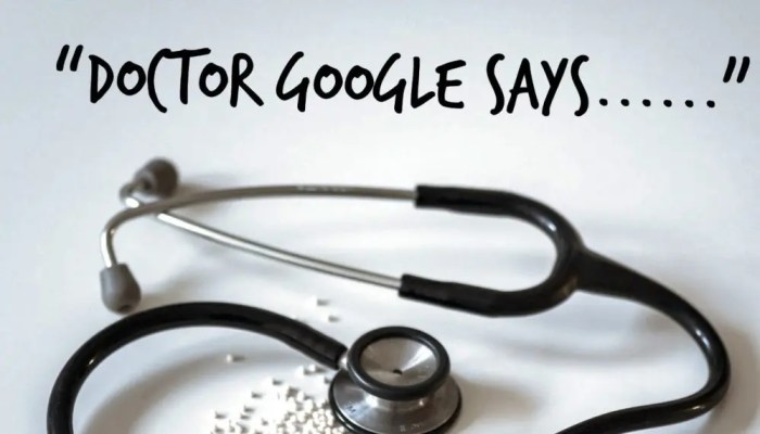 Google un medico virtual no aconsejable