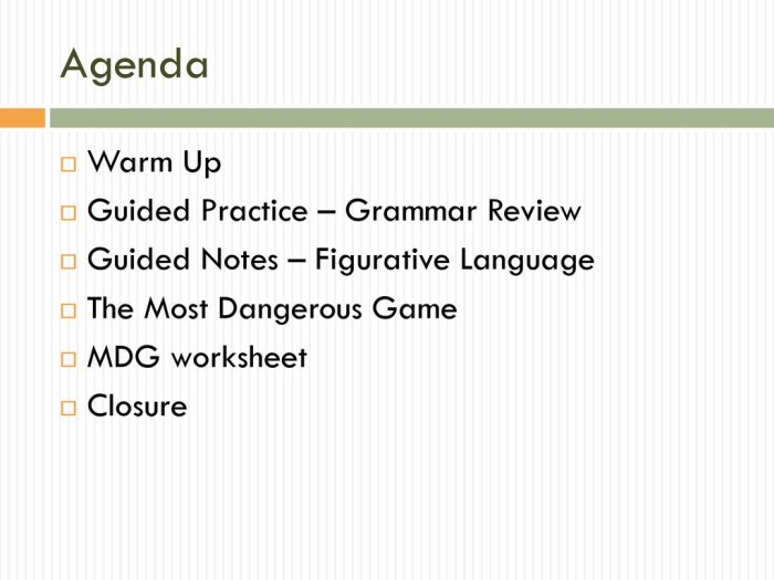 The most dangerous game figurative language answer key