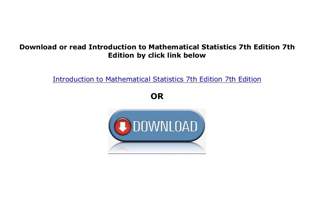 Mathematical statistics and data analysis 3rd edition solutions